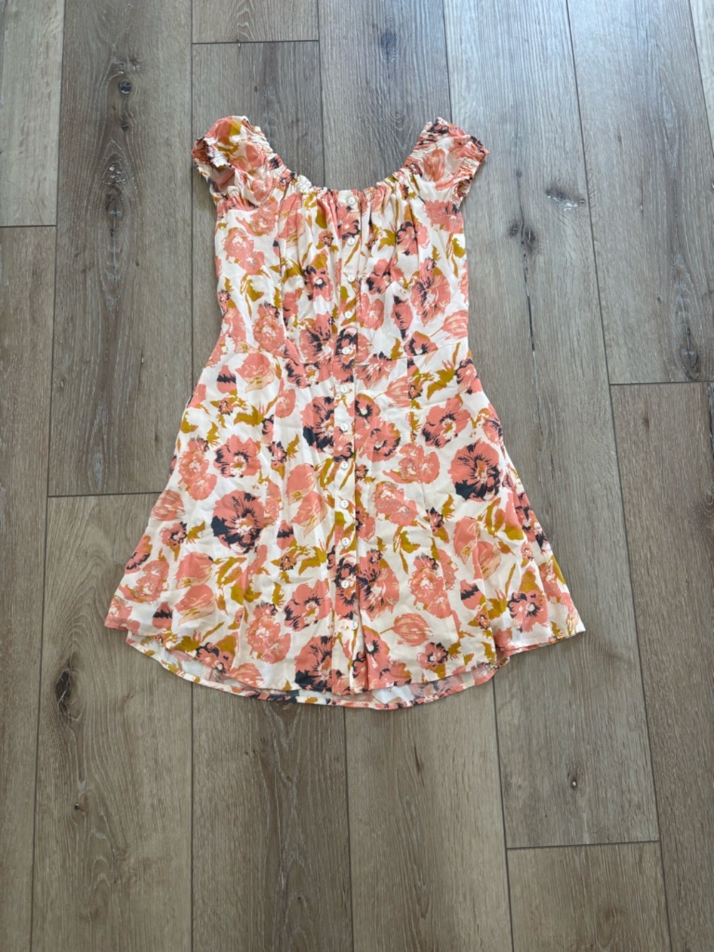 Free People Italian Breeze Floral Mini Dress size 0